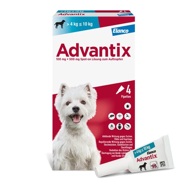 Advantix  Hund 4-10 kg Spot-on 4 St