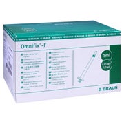 Produktabbildung: Omnifix F Tuberkulinspritzen 1 ml ohne Kanülen 100 Stück 100X1 ml