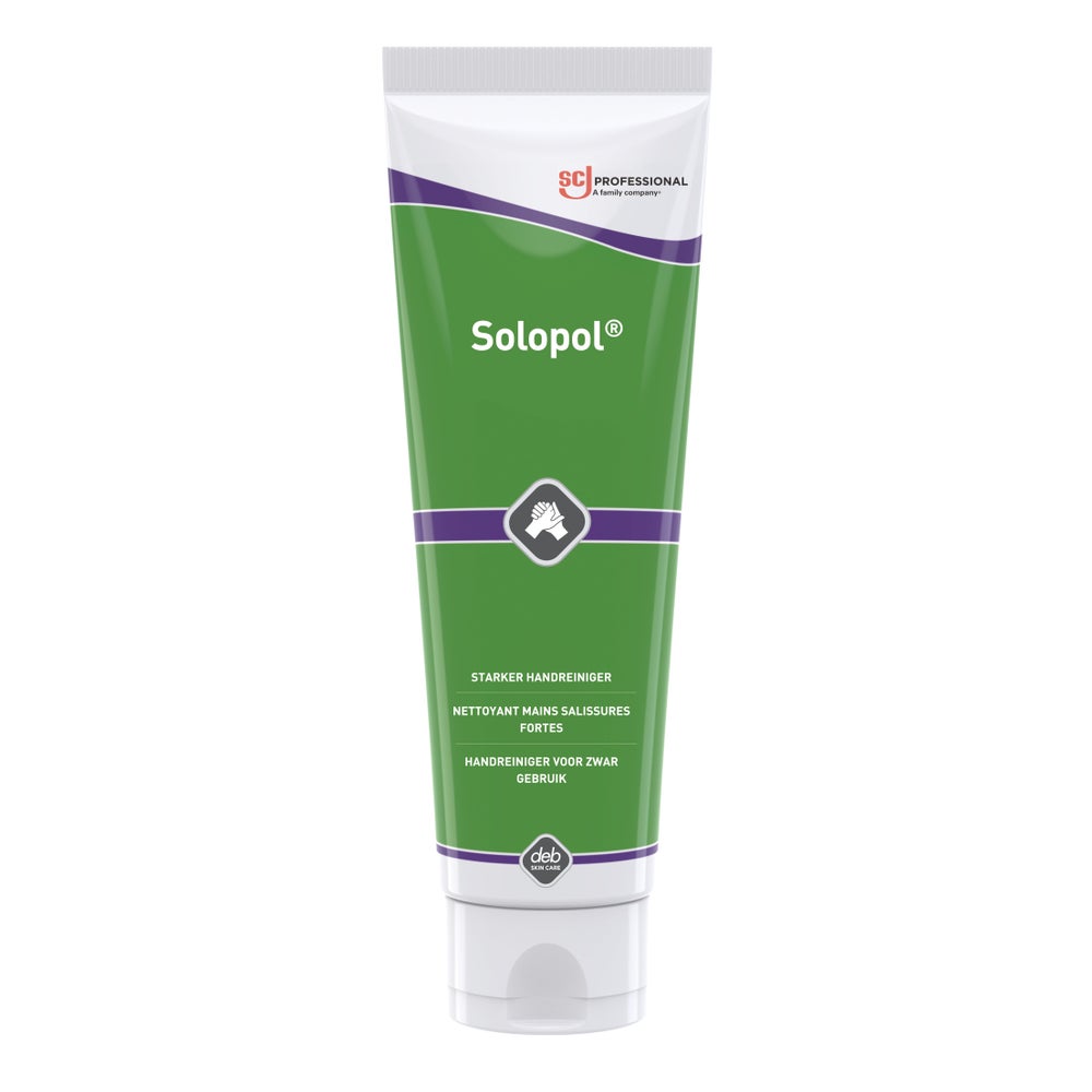 SC Johnson Professional Solopol Handreinigungspaste, lösemittelfrei und silikonfrei - 250 ml - Tube 250 ml