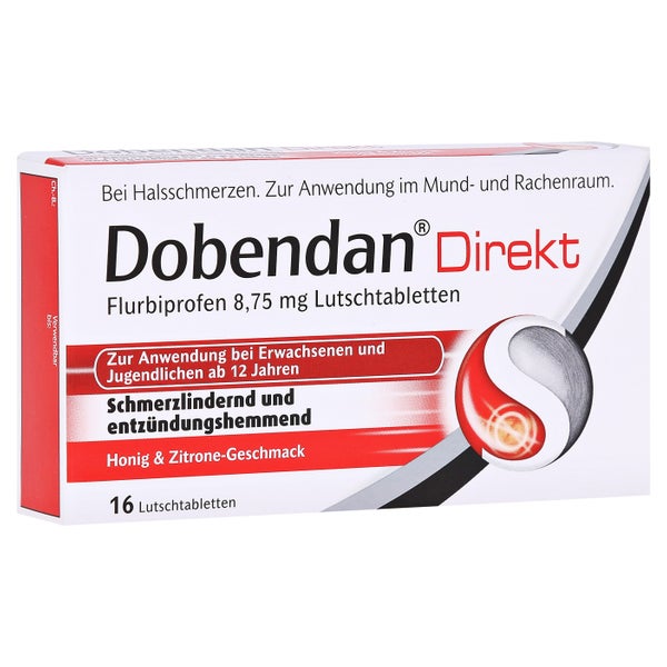 Dobendan Direkt Flurbiprofen 8,75 mg Lut 16 St