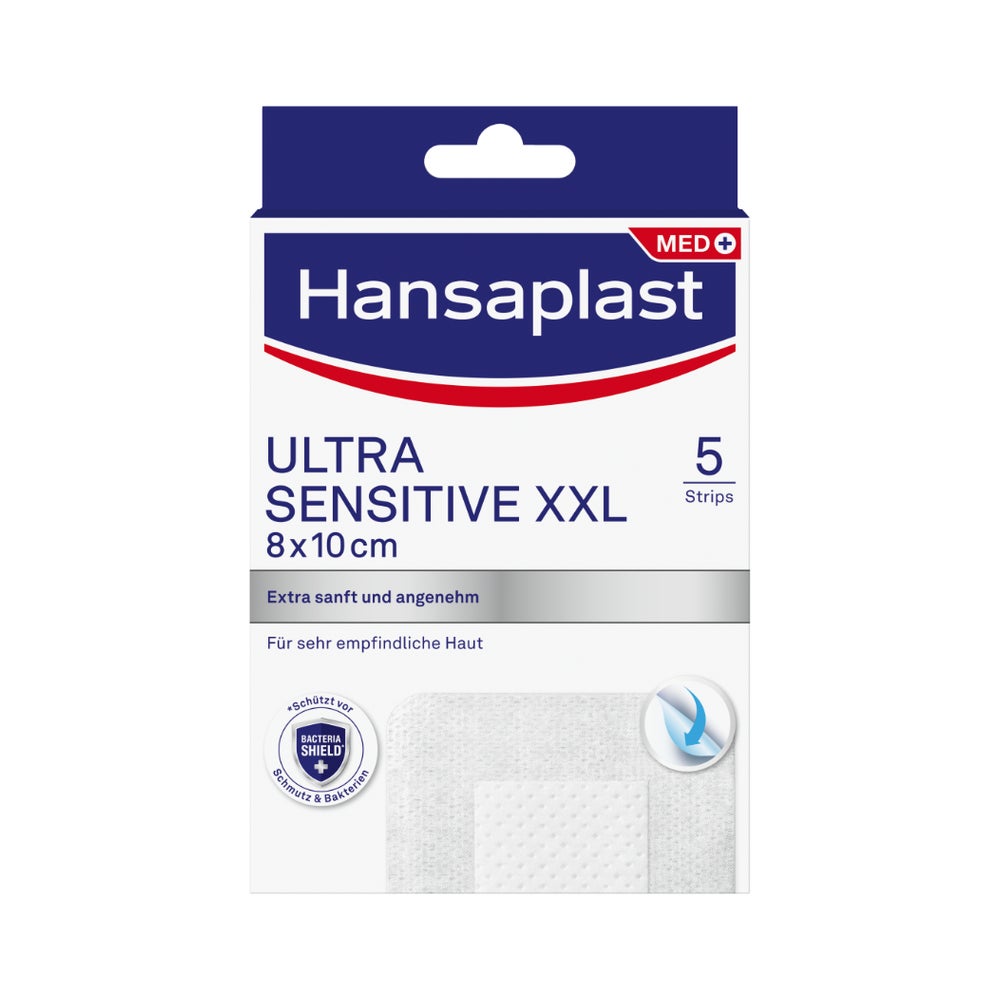 Hansaplast Ultra Sensitive Wundverband 8 5 St
