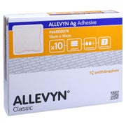 Allevyn Ag Adhesive 10x10 cm Wundverband 10 St