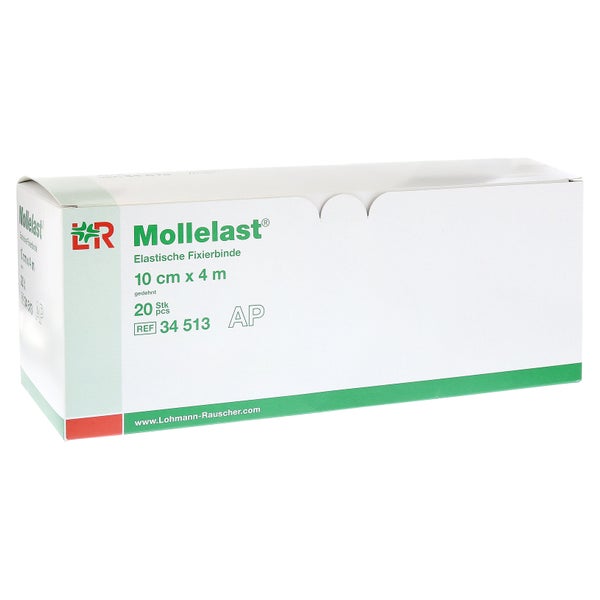 Mollelast elastische Fixierbinde 20 Stück - 4 m x 10 cm 20 St