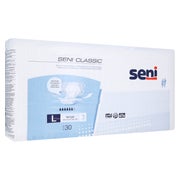 Produktabbildung: Seni Classic Large Inkontinenzwindeln Unisex, 100 - 150 cm, 2500 ml 30 St