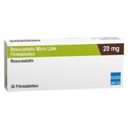 ROSUVASTATIN Micro Labs 20 mg Filmtabletten 30 St