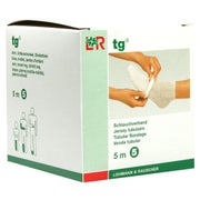 Lohmann & Rauscher tg Schlauchverband, weiß, 5 m, nahtlos gestrickt und dehnbar - 1 Stück, Gr. 5 (5,5 cm) für Arm, Unterschenkel, Kinderbein 1 St
