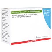 EFAVIRENZ/Emtricitabin/Tenofovi.Glenma.600/200/245 3X30 St