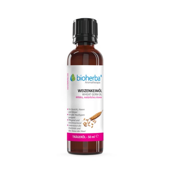 Bioherba Weizenkeimöl Wheat Germ Oil Mildes  Natürliches Aroma 50 ml