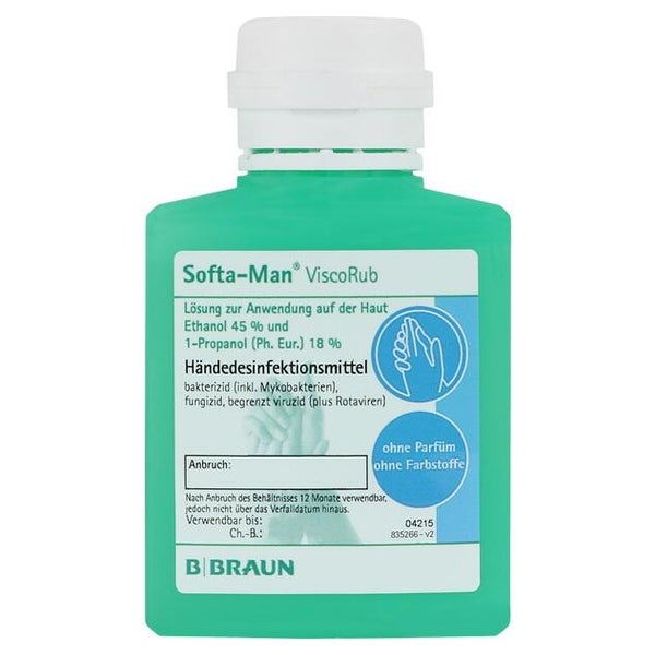 B.Braun Softa-Man ViscoRub Spenderflasche Händedesinfektion - 100 ml Kittelflasche 100 ml