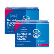 Naratriptan Migräne Stada 2,5mg 5X2 St