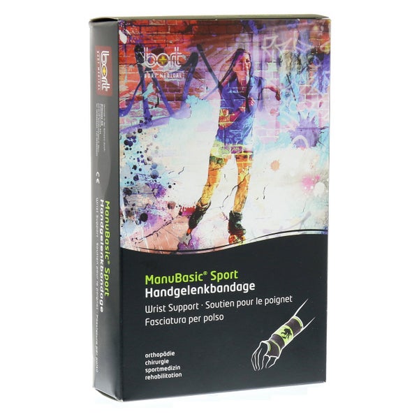 BORT Manubasic Sport Bandage re.M schw./ 1 St