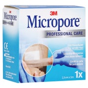 Micropore Vliespfl.2,5 cmx5 m haut 1533N 1 St