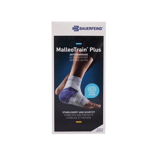 MalleoTrain Plus Aktivbandage rechts Gr. 1, titan 1 St