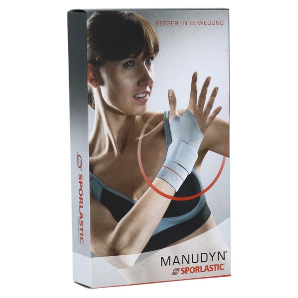 MANUDYN Handgelenkbandage rechts Gr. S, schwarz 1 St