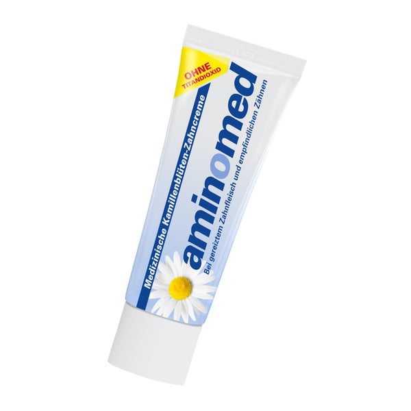 Aminomed Kamillenblüten Zahncreme ohne T 15 ml
