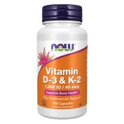 Vitamin D-3 & K-2, Kapseln 120 St