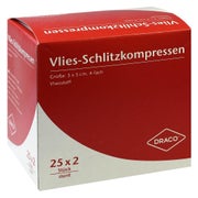 Schlitzkompressen Vlies 5x5 cm steril 4f 25X2 St