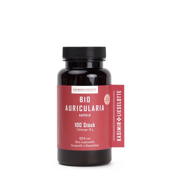 Kasimir+Lieselotte Auricularia Vitalpilz Kapsel Bio 100 St