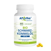 APOrtha® Bio-Schwarzkümmelöl 500 mg - vegane Kapseln 120 St