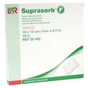 Suprasorb F Folien Wundverband 10x12 cm steril 10 St