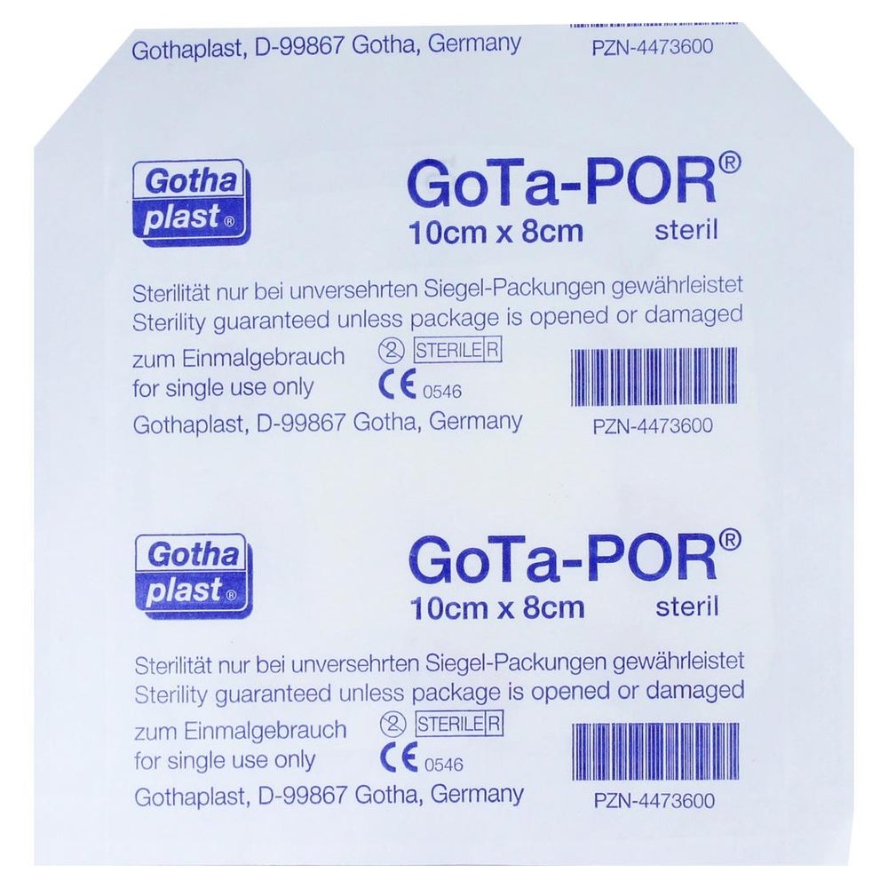 Gota-por Wundpflaster Steril 80x100 mm 1 St