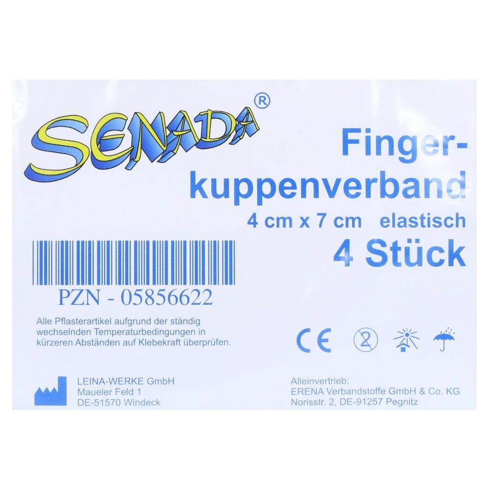 Senada Fingerkuppenverband 4x7 cm 4 St