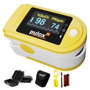 Pulox PO-200 Set - Finger-Pulsoximeter - Gelb 1 St