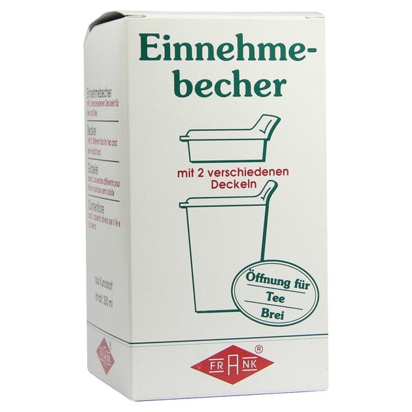 Einnehmebecher Kunststoff m.2 Trinkdecke 1 St