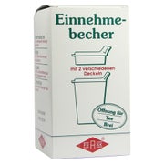 Einnehmebecher Kunststoff m.2 Trinkdecke 1 St