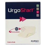 Urgostart 6x6 cm Schaumstoffwundverband 10 St