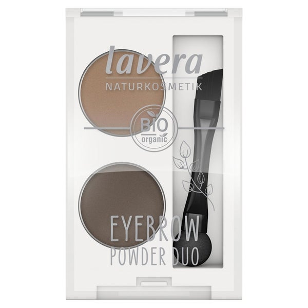 Lavera Eyebrow Powder Duo 2X0,8 g
