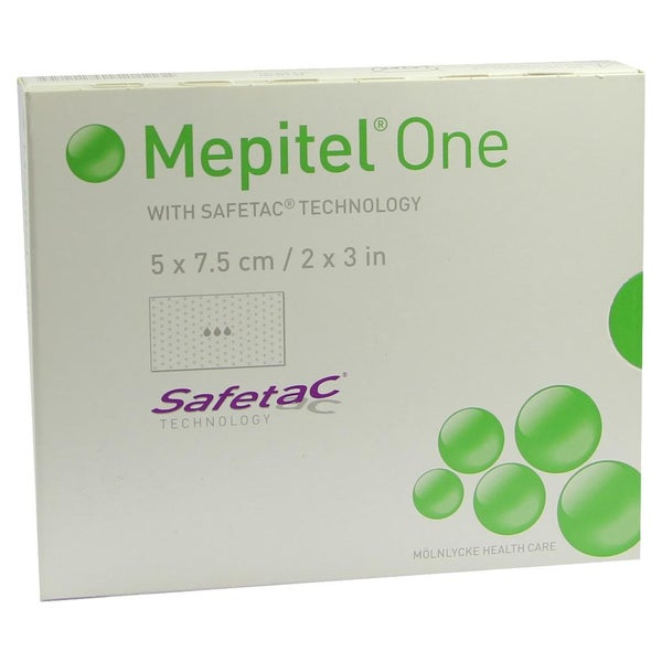 Mepitel One 5x7,5 cm Silikon Netzverband 10 St
