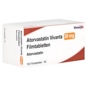 ATORVASTATIN Vivanta 20 mg Filmtabletten 100 St