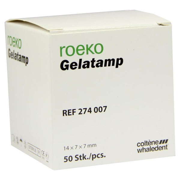 Gelatamp Tampons aus geschäumter Gelatin 50 St