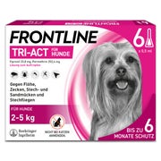 Produktabbildung: FRONTLINE TRI-ACT® - für Hunde 2-5 kg 6 St