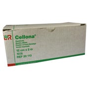 Lohmann Rauscher Cellona Gipsbinde einzeln verpackt 10 Stück - 12 cm x 2 m 10 St