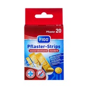 Produktabbildung: FIGO Pflasterstrips wasserabweisend standard 20 St