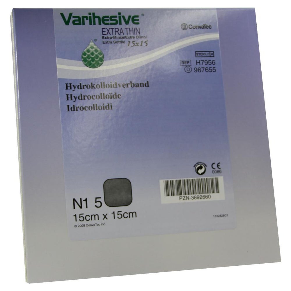 Varihesive Extra dünn 15x15 cm HKV hydro 5 St