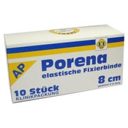 Porena Elast.mullbinde 8 cm weiß o.Cello 10 St