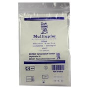 Produktabbildung: Mulltupfer 15x15 cm walnussgroß steril 5 St