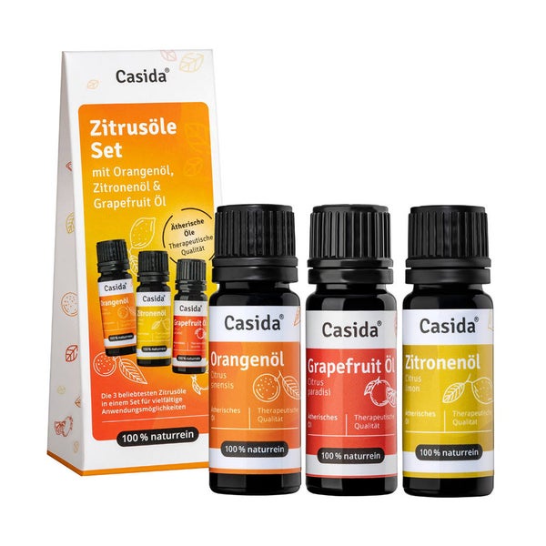 Zitrusöle Set Orangenöl&zitronenöl&grape 3X10 ml