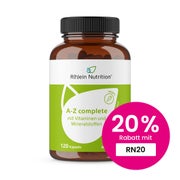 Produktabbildung: A-Z complete Multivitamin Komplex 120 St