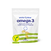 Produktabbildung: Arctic Blue Omega 3 Algenöl DHA mit kleine Kapseln 60 St