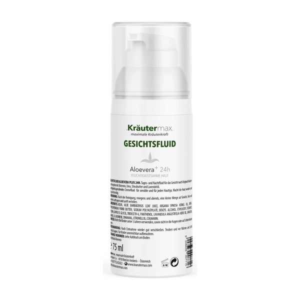 Kräutermax Aloe Vera Gesichtsfluid 75 ml