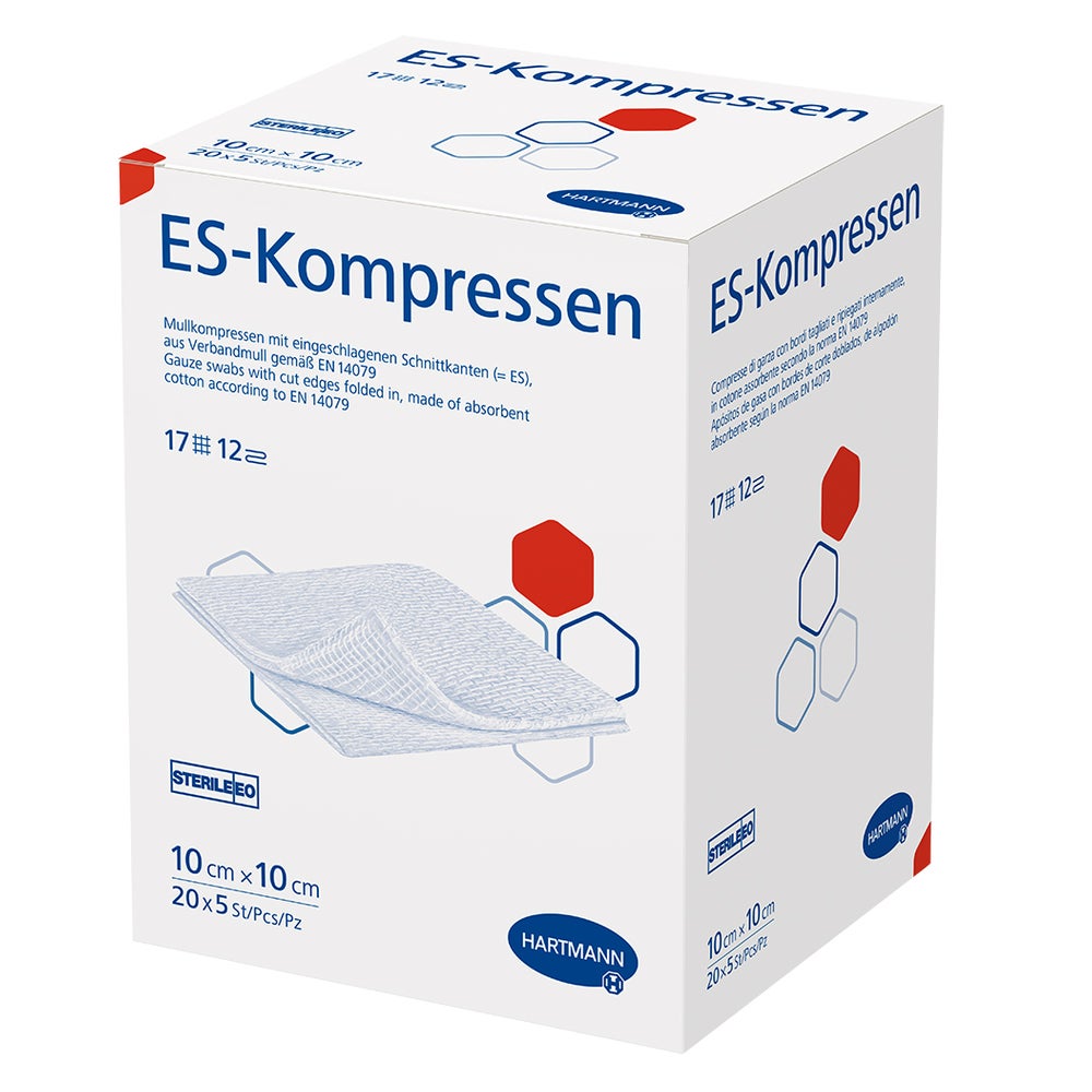 ES-Kompressen steril10x10 cm 12f 20X5 St
