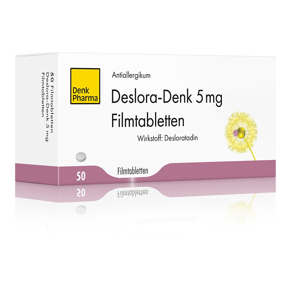 Deslora-denk 5 mg Filmtabletten 50 St