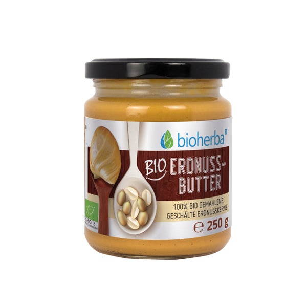 Bioherba Bio Erdnussbutter 100% Bio 250 g