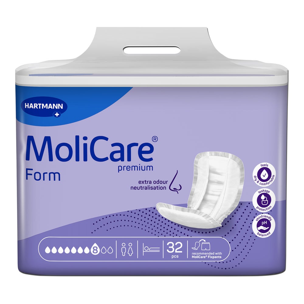 MoliCare Premium Form 8 Tropfen Inkontinenzvorlagen 32 St