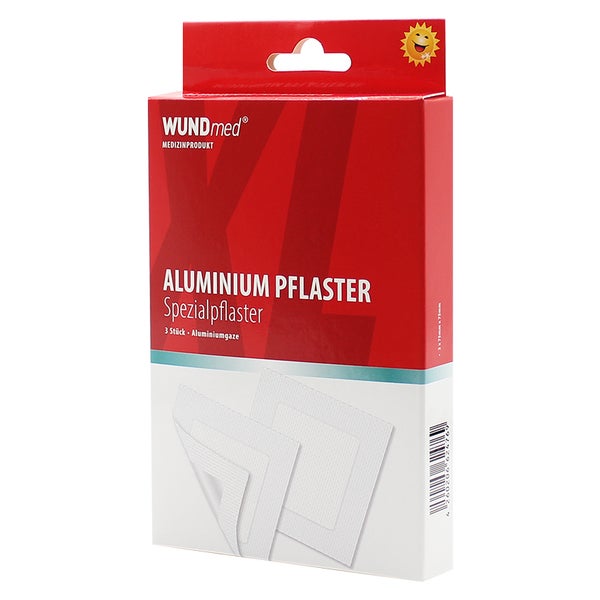 Pflaster M.aluminiumgaze Schürfwunden 3 St
