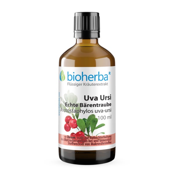Bioherba UVA URSI Echte Bärentraube Arctostaphylos uva-ursi 50 ml